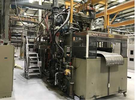 40" Brown In Line Extrusion And Thermoforming Line-5